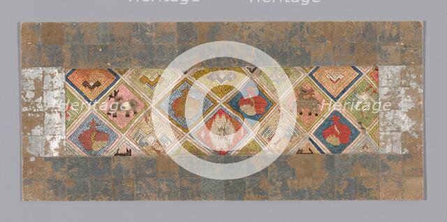 Panel (Dress Fabric), China, Qing dynasty (1644-1911), 1875/1900. Creator: Unknown.