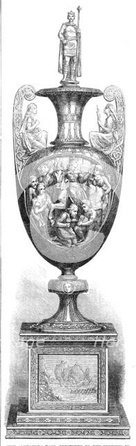 The Alexandra Vase, presented to the Princess of Wales by the Danish residents...Great Britain, 1864 Creator: Unknown.