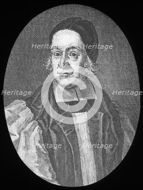 Bishop Thomas Ken, 17th century English cleric, late 19th or early 20th century. Artist: Unknown