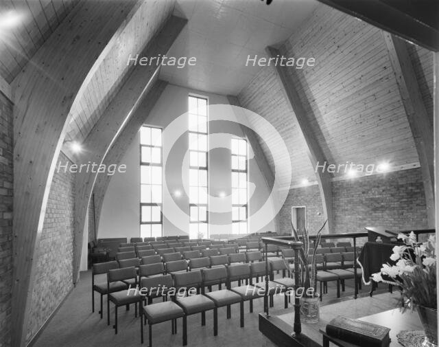 Olivet Deptford Baptist Church, 160 Edward Street, Deptford, Lewisham, London, 19/01/1981. Creator: John Laing plc.