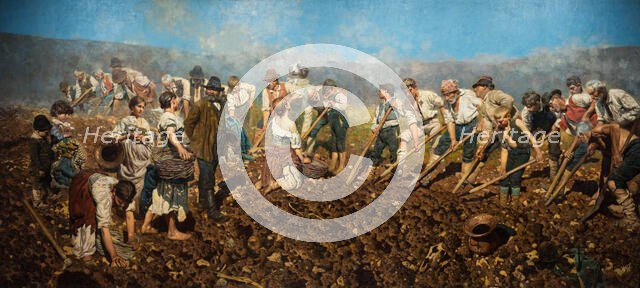 Alla vanga, 1890. Creator: Ferraguti, Arnaldo (1862&ndash1925).