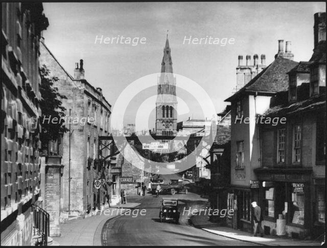 High Street St Martin's, Stamford, South Kesteven, Lincolnshire, 1920-1940. Creator: Unknown.