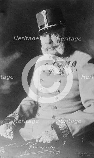 Emperor of Austria, between c1910 and c1915. Creator: Bain News Service.