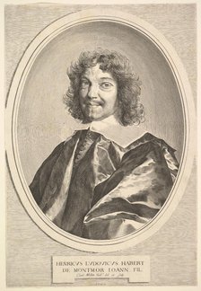 Henri-Louis Habert de Montmor, 1640. Creator: Claude Mellan.