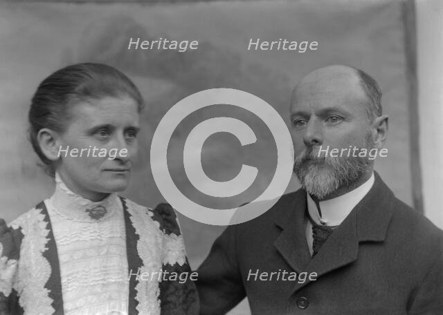 Elizabeth Esplain L'Estrange (nee Ely ) & Robert Augustus Henry L'Estrange, c1900s. Creator: Robert Augustus Henry L'Estrange.