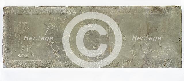 Tomb tile, date unknown. Creator: Unknown.