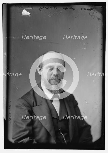 George Hoadley, Judge Hoadley, Gov. of Ohio, between 1870 and 1880. Creator: Unknown.