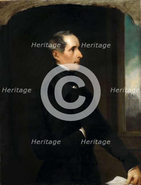 Portrait of Alphonse de Lamartine (1790-1869), 1848.