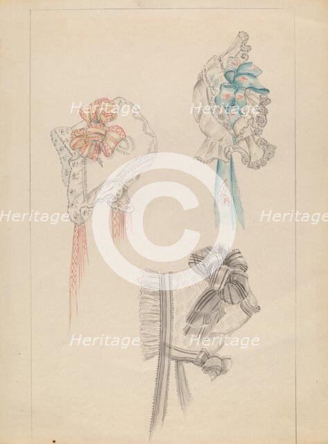 Caps, 1935/1942. Creator: Unknown.