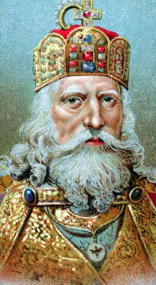 Charlemagne, king of the Franks, c1920. Artist: Unknown