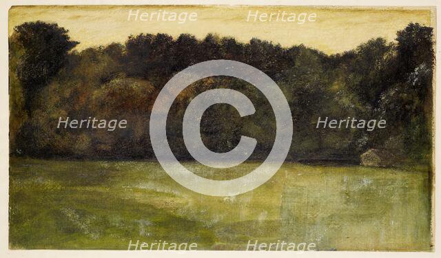 Landscape - Study, 1863. Creator: Sir Edward Coley Burne-Jones.