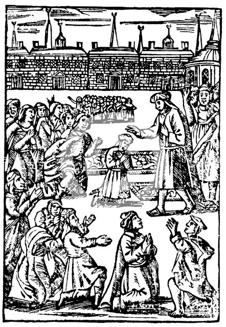 Shabbetai Zevi (1626-1676), Turkish-born Jew who claimed to be the Messiah. Artist: Unknown