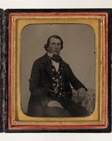 Portrait of a Man, 19th century. Creator: Unknown.