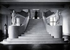 The Wellcome Research Institution's building, Euston Road, London: the stairs..., c1930s. Creator: Unknown.