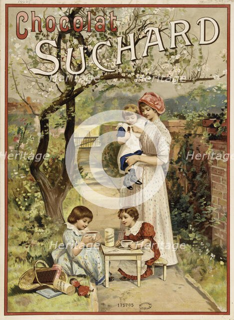 Chocolat Suchard, 1895. Creator: Anonymous.