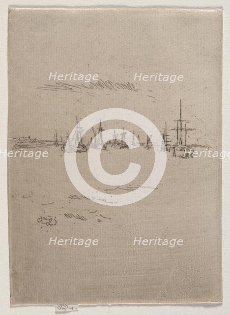 Return to Tilbury. Creator: James McNeill Whistler (American, 1834-1903).