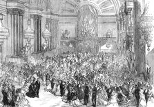 Prince Arthur at Leeds: the ball at the Townhall, 1872. Creator: Unknown.