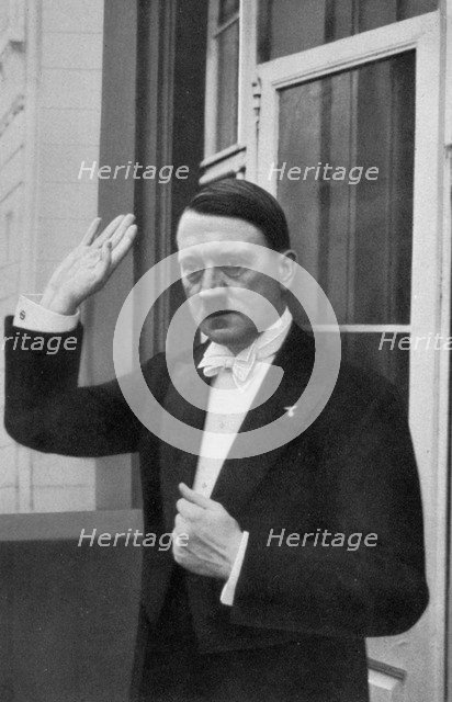 'New Year's Eve, the diplomat', 1936. Artist: Unknown