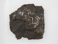Belt Plate Fragment, Frankish, 4th-7th century. Creator: Unknown.