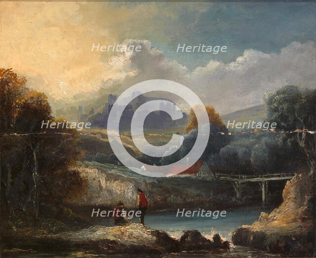 Landscape, late 18th century. Creator: Unknown.
