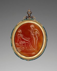 Gem with Venus and Anchises, about 25 B.C. Creator: Unknown.