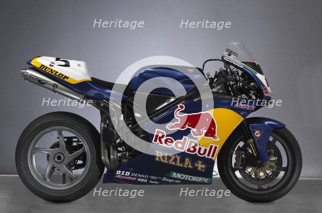 2001 Ducati racing bike Artist: Unknown.