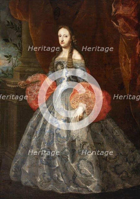 Princess Maria Anna of Neuburg (1667-1740), Queen of Spain, c1690-1692. Creator: Coello, Claudio (1642-1693).