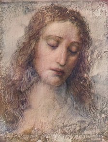 Study for the head of Christ for The Last Supper, c1495, (1911). Artist: Leonardo da Vinci
