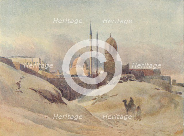 'The Citadel, Cairo, in a Sand-Storm', c1880 (1905). Creator: Alexander Henry Hallam Murray.