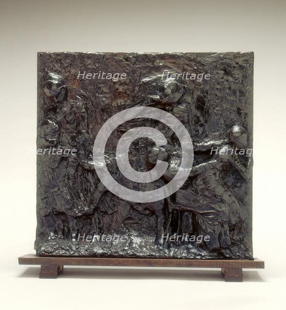 Picking Apples (Memorial, or Family Idyll), c. 1881/possibly 1890s. Creator: Edgar Degas.