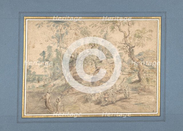 The Wagonner (after Peter Paul Rubens), 1620 (?). Creator: Lodewijk de Vadder.