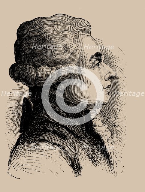 Portrait of Jacques Guillaume Thouret (1746-1794), 1889.