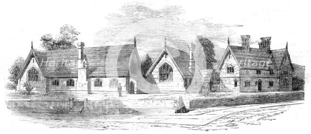 Reigate New National Schools, 1854. Creator: Unknown.