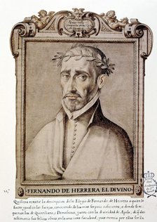Fernando de Herrera 'El Divino' (1534-1597), Spanish poet. 'Libro de descripción de verdaderos re…