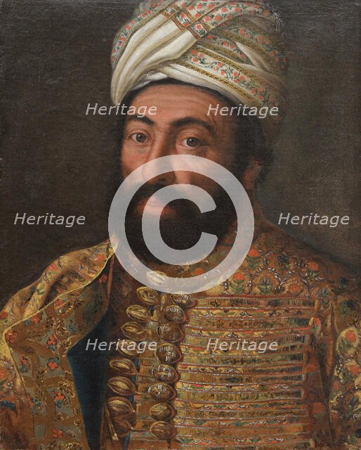 Teimuraz II (1700-1762), King of Kakheti, 1761. Creator: Antropov, Alexei Petrovich (1716-1795).