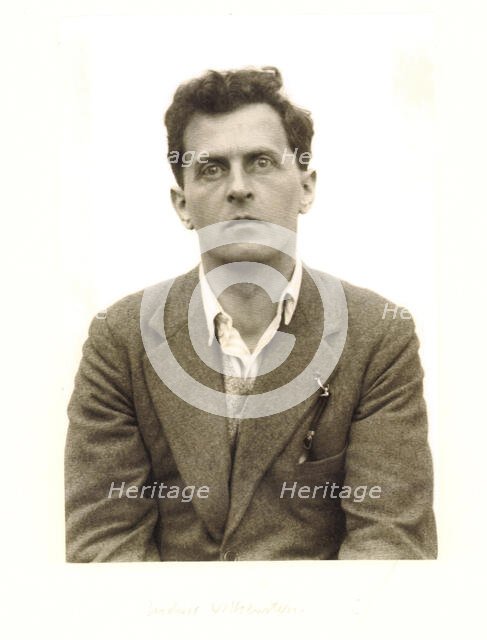 Portrait of Ludwig Wittgenstein (1889-1951), c1929. Creator: Nähr, Moritz (1859-1945).