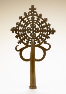 Processional cross, 15th century. Creator: Unknown.