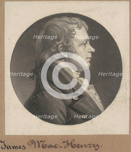 James McHenry, 1803. Creator: Charles Balthazar Julien Févret de Saint-Mémin.