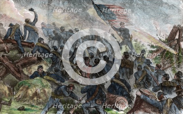 Hooker's Battle, American Civil War, 26 November 1863. Artist: Unknown