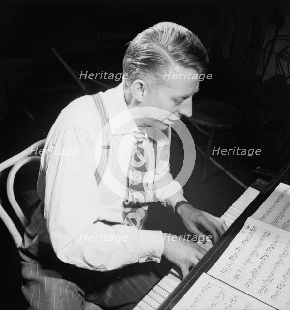 Portrait of Stan Kenton, New York, N.Y.(?), ca. Jan. 1947. Creator: William Paul Gottlieb.