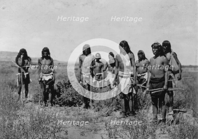 The snake priests-Hopi, c1907. Creator: Edward Sheriff Curtis.