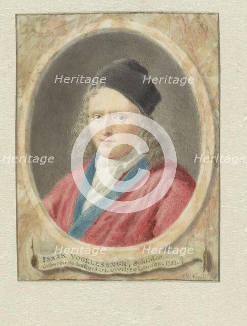 Portrait of Izaak Vogelensanck, 1741-1795. Creator: Cornelis van Noorde.