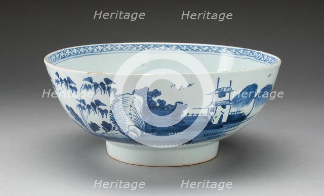 Bowl, London, c. 1750. Creator: Unknown.
