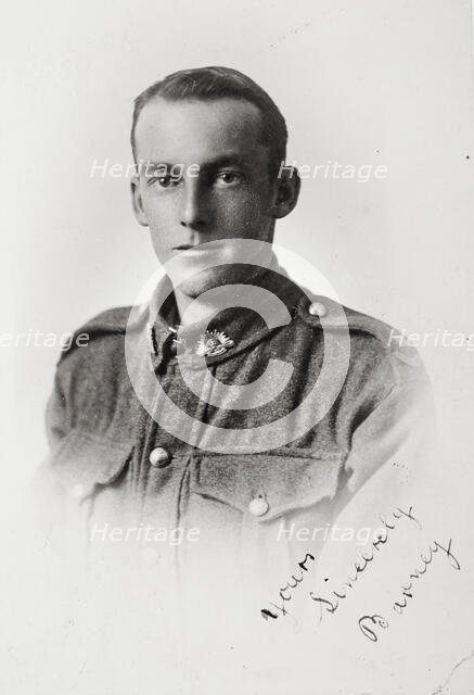 Postcard from Bernard Laurence 'Barney' Nugent, c1917. Creator: Murphy.