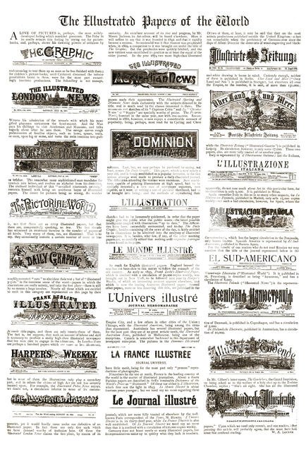 ''The Illustrated Papers of the World', 1890. Creator: Unknown.