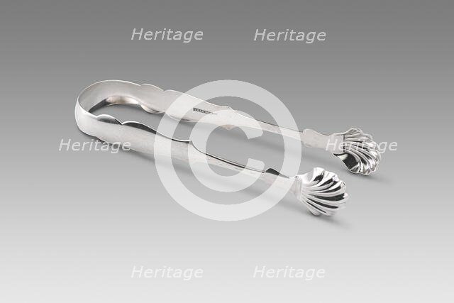 Sugar Tongs, 1835/40. Creator: Abraham Voorhees.