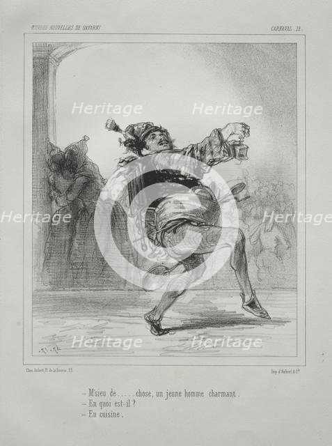 Carnaval. Creator: Paul Gavarni (French, 1804-1866).