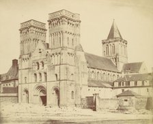 Abbay aux Dammes, Caen, 1850s. Creator: Unknown.
