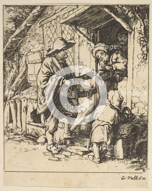 Eyeglass Merchant, 1610-85. Creator: Unknown.