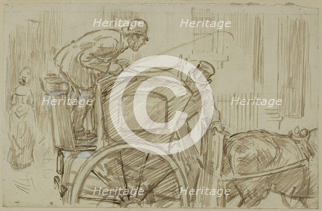 Thrift, 1870/91. Creator: Charles Samuel Keene.